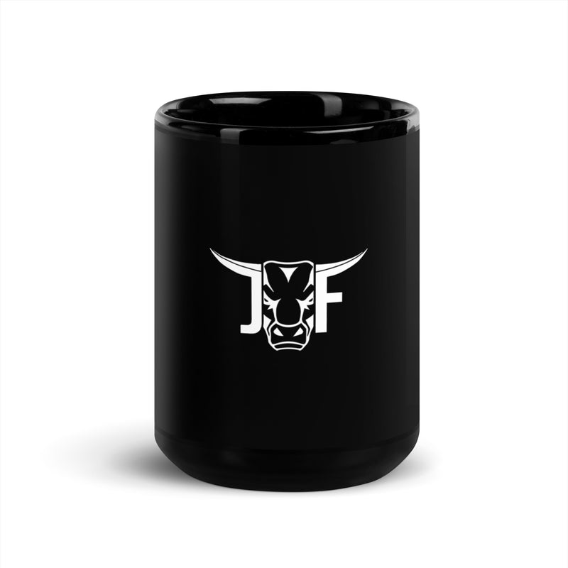 Romford Bull Black Glossy Mug