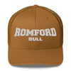 Embroidered Romford Bull Classic Trucker Cap