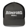 Embroidered Romford Bull Classic Trucker Cap
