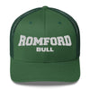 Embroidered Romford Bull Classic Trucker Cap