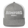 Embroidered Romford Bull Classic Trucker Cap