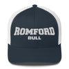 Embroidered Romford Bull Classic Trucker Cap