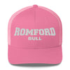 Embroidered Romford Bull Classic Trucker Cap